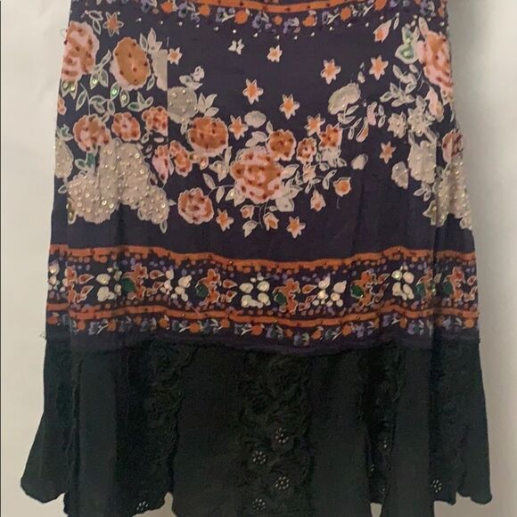 FREE PEOPLE ANTHROPOLOGIE FLORAL DRESS SIZ… - Picture 3 of 8